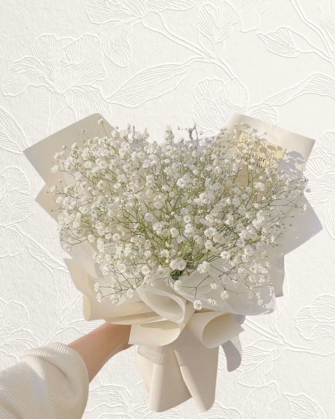 Baby breath bouquet